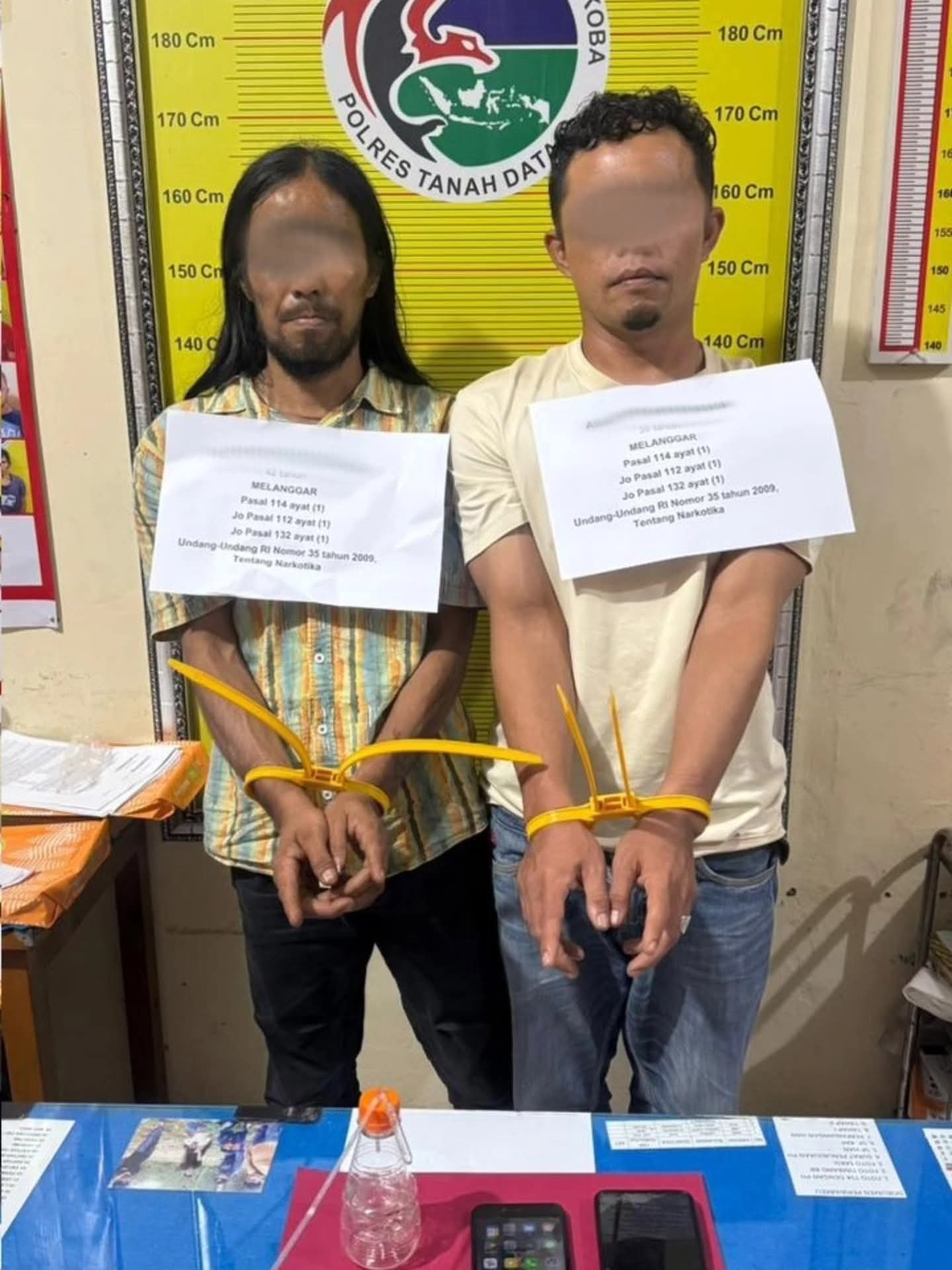 Polres Tanah Datar Ungkap Kasus Penyalahgunaan Sabu, Dua Pria Diamankan di Sungai Tarab