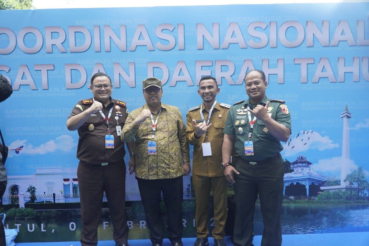 Hadiri Rakornas 2026, Wako Hendri Arnis Tegaskan Komitmen Kawal Program Presiden