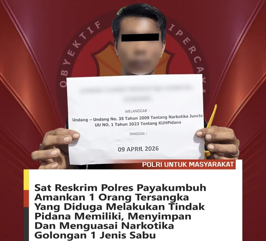 Pria Asal Banten Diciduk Gara-Gara Sajikan Sabu di Warung Bakso